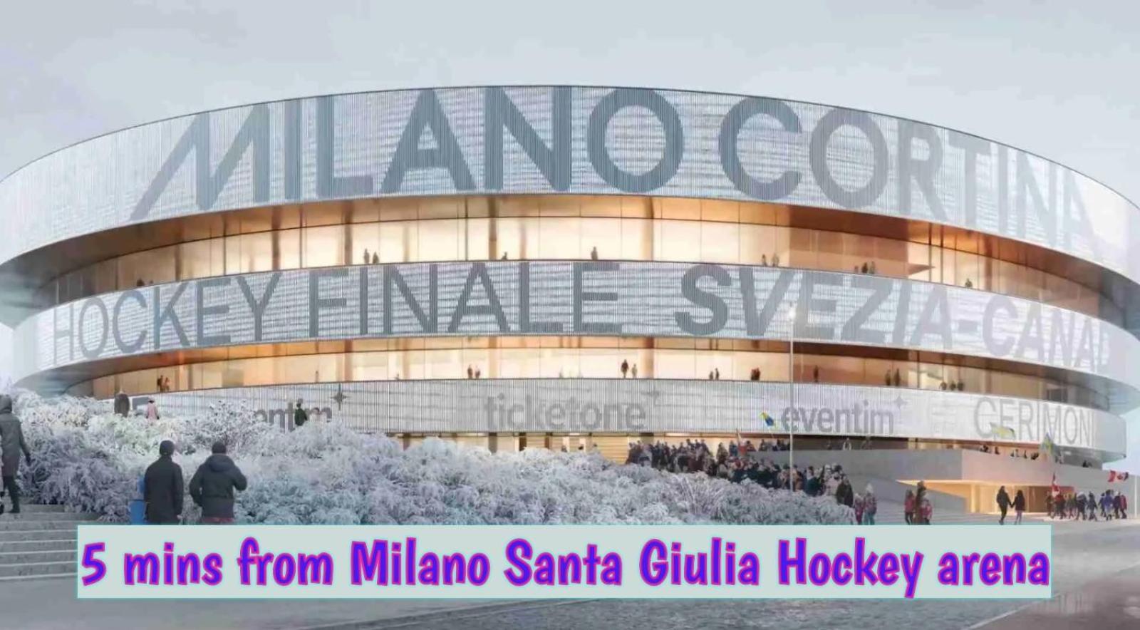 Mini Loft Fabrique - Milano Santa Giulia Hockey Arena Apartment Bagian luar foto